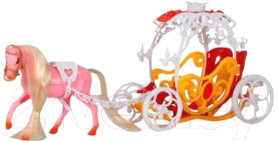 

Аксессуар для куклы Toys, Лошадка с каретой / BYL33010-5