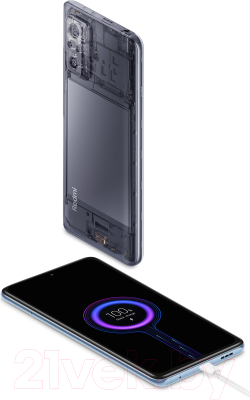 Смартфон Xiaomi Redmi Note 10 Pro 6GB/128GB (голубой лед)