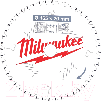 

Пильный диск Milwaukee, 4932471295