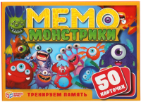 

Настольная игра Умные игры, Мемо. Монстрики / 4630115527268