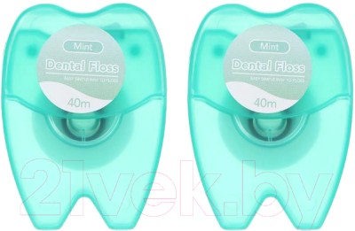 Зубная нить Miniso 3510 с мятным вкусом (2шт)