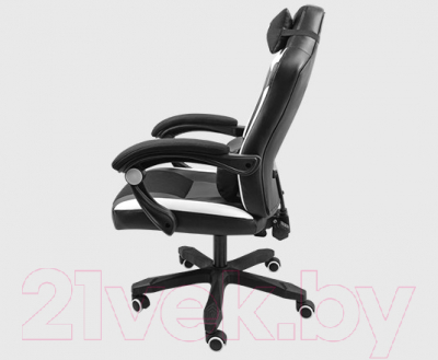 Кресло геймерское Fury Avenger M+ / NFF-1710 (черный/белый)
