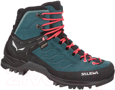 Ботинки для альпинизма Salewa Mtn Trainer Mid Gtx Atlantic / 63459-8550 (р-р 4, Deep/Ombre Blue)