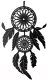 Декор настенный Arthata Индейский амулет 25x50-B / 089-1 (черный) - 
