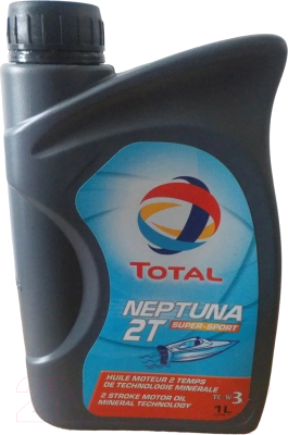 Моторное масло Total Neptuna 2T Super Sport / 213761 (1л)