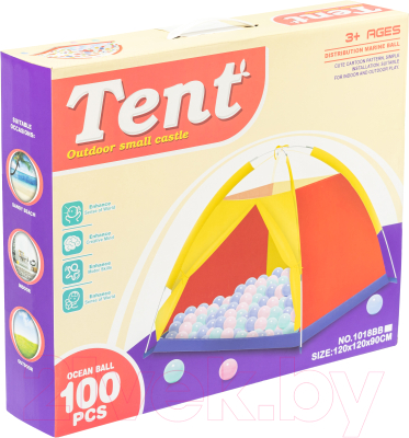Детская игровая палатка Sundays Dots / 383136 (+100 шариков)