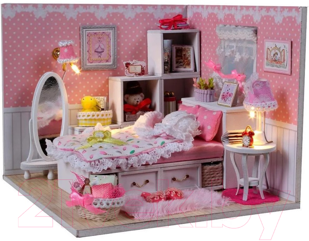 Кукольный домик Hobby Day Комната маленькой принцессы / M001