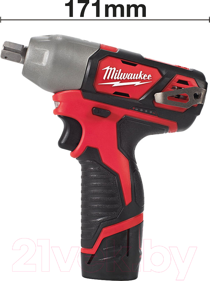 Аккумуляторный гайковерт Milwaukee M12 BIW12-0 / 4933447134