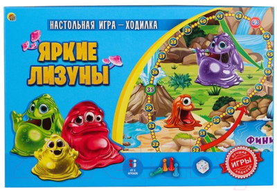 

Настольная игра РЫЖИЙ КОТ, Яркие лизуны / ИН-4836