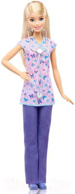 Изображение товара Кукла с аксессуарами Barbie Я могу быть / DVF50