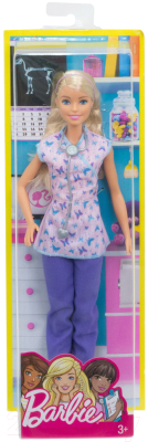 Изображение товара Кукла с аксессуарами Barbie Я могу быть / DVF50