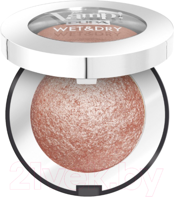 

Тени для век Pupa, Розовый;золотистый, Vamp! Wet&Dry Eyeshadow тон 103
