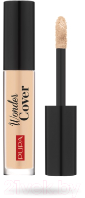 Консилер Pupa Wonder Cover Full Coverage Concealer Reflecting Effect тон 004 (4.2мл)