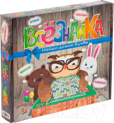 

Настольная игра Strateg, Всезнайка / 801