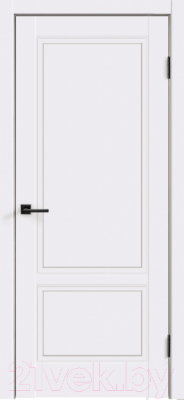 Дверь межкомнатная Velldoris Эмаль Scandi 2P 60x200 врезка (белый)