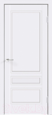 Дверь межкомнатная Velldoris Эмаль Scandi 3P 60x200 врезка (белый)