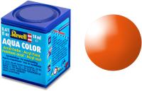 Краска для моделей Revell Aqua Color / 36130 (оранжевая глянцевая, 18мл) - 