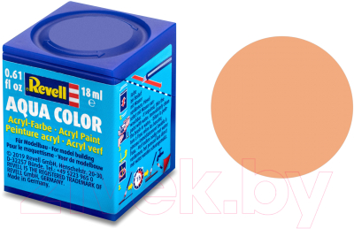Краска для моделей Revell Aqua Color / 36135 (цвет кожи матовая, 18мл)