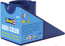 Краска для моделей Revell Aqua Color / 36151 (синий ультрамарин глянцевая, 18мл)