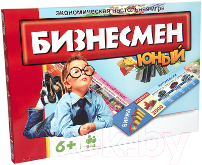 

Настольная игра Strateg, Юный бизнесмен / 331