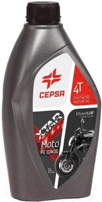 Моторное масло Cepsa Xtar Moto 4T FE 10W30 / 514274187 (1л)