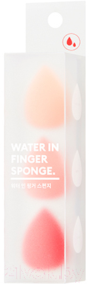 Набор спонжей для макияжа Missha Water In Finger Sponge (3шт)
