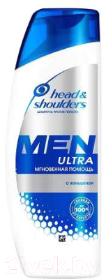 

Шампунь для волос Head & Shoulders, Мгновенная помощь против перхоти