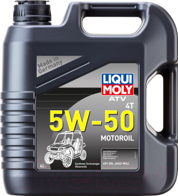 

Моторное масло Liqui Moly, ATV 4T Motoroil 5W50 / 20738