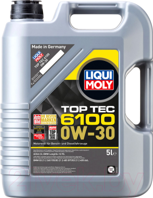 Моторное масло Liqui Moly Top Tec 6100 0W30 / 20779 (5л)
