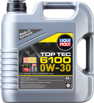 Моторное масло Liqui Moly Top Tec 6100 0W30 / 20778 (4л)