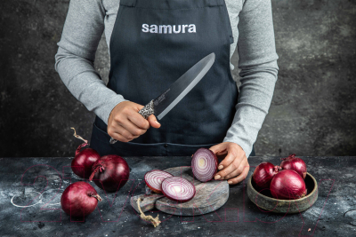 Кухонный фартук Samura SAP-01G (серый)