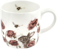 

Кружка Royal Worcester, Wrendale Designs Let it Bee Шмель / MMQT5629-XS