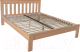 Двуспальная кровать BAMA Флоренция (180x200, натуральный) - 