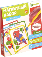 

Развивающий игровой набор, Мозаика. Магнитный набор по методике Монтессори / 4677333