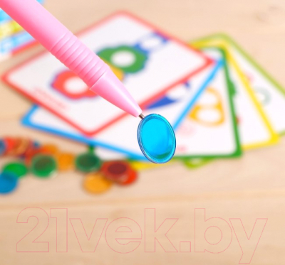 Изображение товара Развивающий игровой набор Zabiaka Мозаика. Магнитный набор по методике Монтессори / 4677333