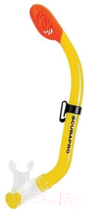 Трубка для плавания Scubapro Mini Dry / 26004500 (желтый)