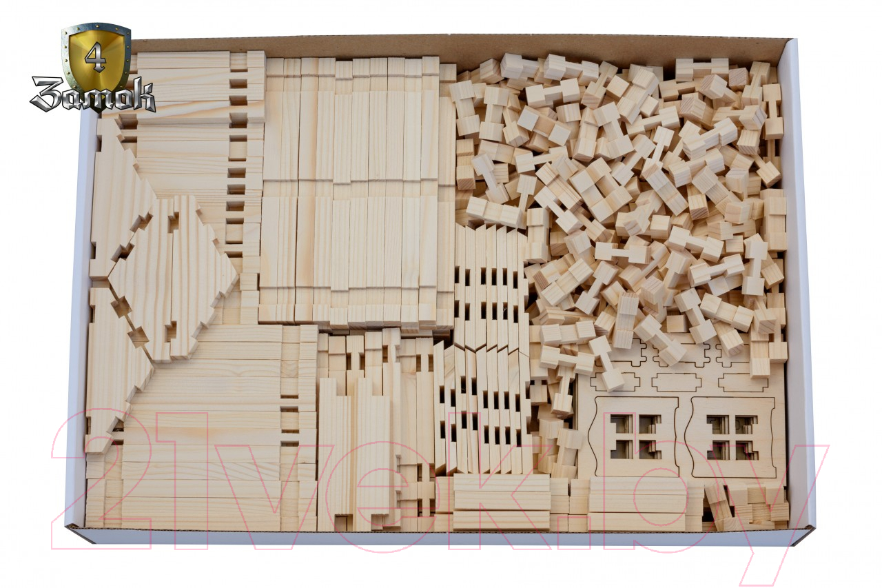 Конструктор Лесовичок Замок №4 / les036