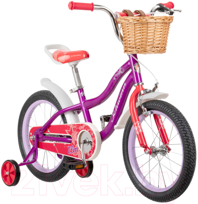 Детский велосипед Schwinn Elm 16 2021 / S0615RUAWB (Purple)