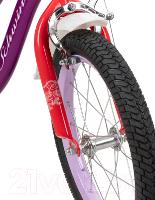 Детский велосипед Schwinn Elm 16 2021 / S0615RUAWB (Purple)