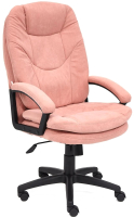Кресло офисное Tetchair Comfort LT флок (розовый) - 