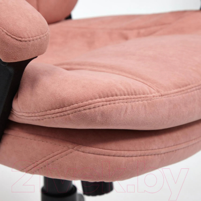 Кресло офисное Tetchair Comfort LT флок (розовый)