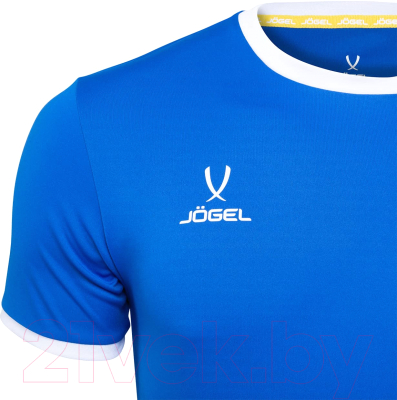 Футболка игровая футбольная Jogel Camp Origin Jersey / JFT-1020 (XXXL, синий/белый)