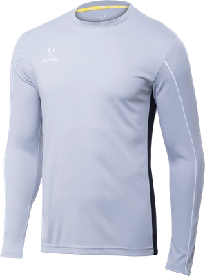 Футболка вратарская футбольная Jogel Camp GK Padded LS / JGT-1600 (XXL, серый/черный/белый) -