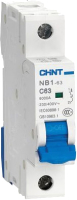 Выключатель автоматический Chint NB1-63 1P 2A 6кА B (DB) / 179603 - 