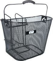 Велокорзина Oxford Black Mesh Basket With Hanger / OF559 (черный) - 