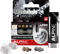 Беруши для музыкантов Alpine Hearing Protection MusicSafe Classic / 111.23.201 - 