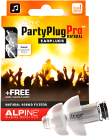 Беруши для музыкантов Alpine Hearing Protection PartyPlug Pro Natural / 111.21.600 - 