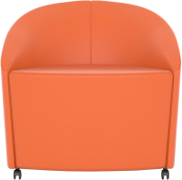 Кресло мягкое Euroforma 3D 3DM Euroline 112 (оранжевый) - 