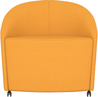 Кресло мягкое Euroforma 3D 3DM Twist 10 (оранжевый) - 