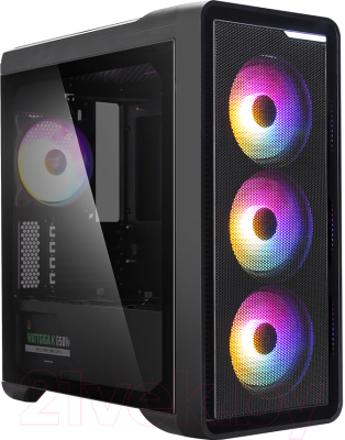 Корпус для компьютера Zalman M3 Plus RGB (черный)